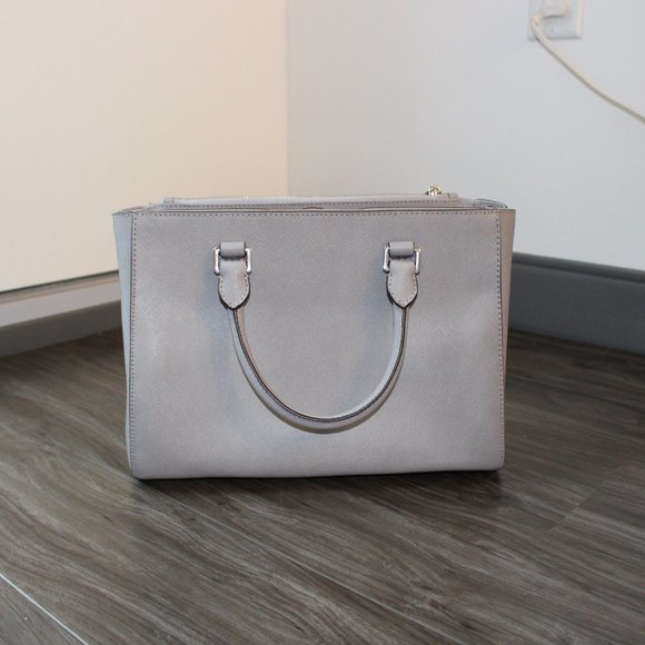 Michael Kors Kellen Saffiano Leather Satchel - Picture 7 of 13